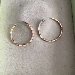 Hoop earrings